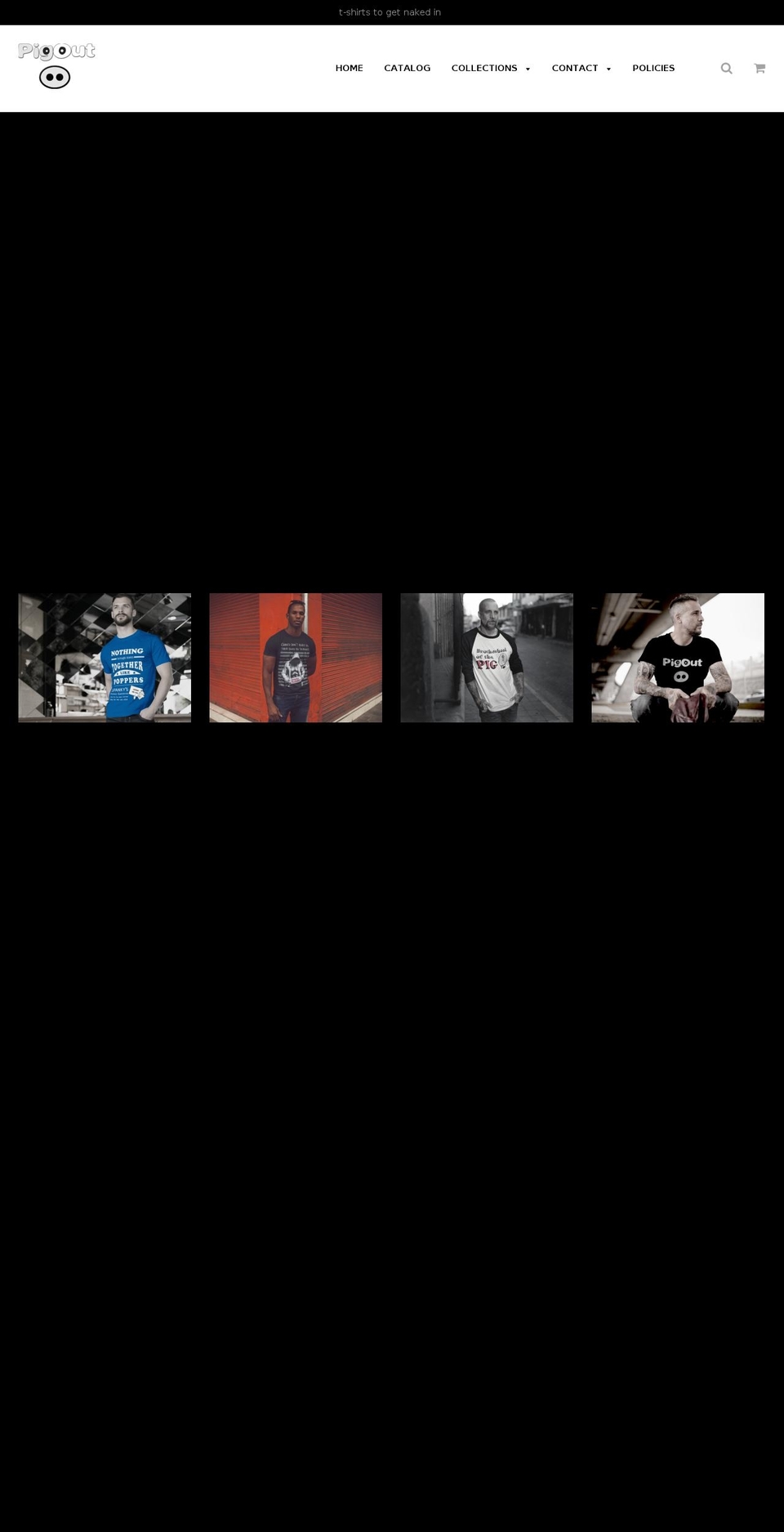 pigoutgear.com — Shopify storefront screenshot