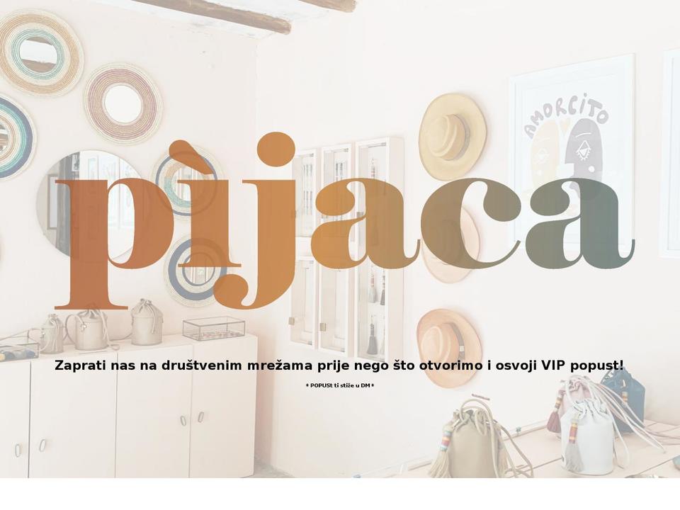 pijaca.xyz shopify website screenshot