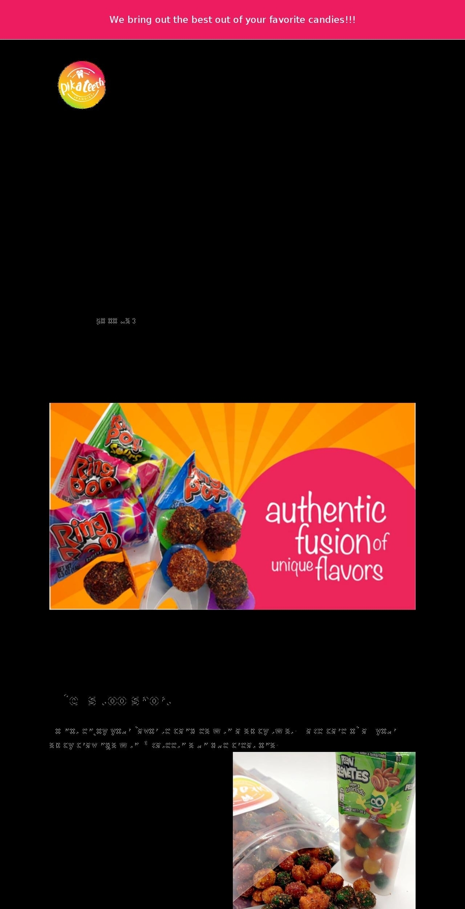 pikateeth.com shopify website screenshot