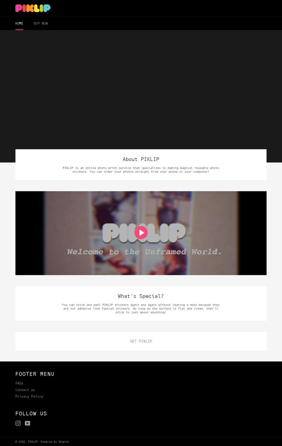 piklip.com — Shopify storefront screenshot