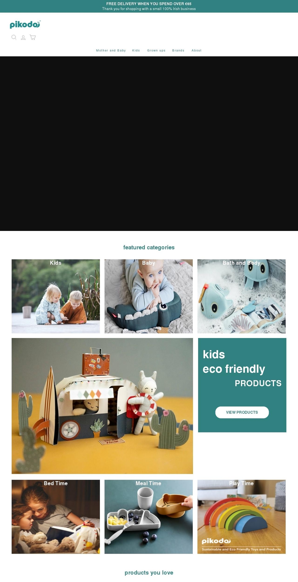 pikodo.com shopify website screenshot