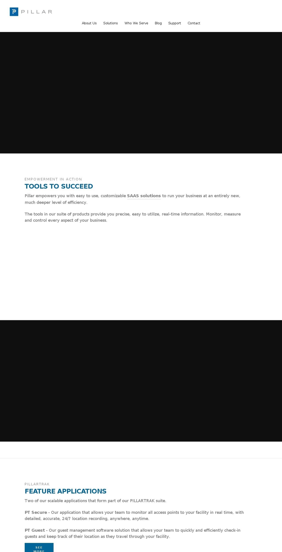 pillardevelopers.com shopify website screenshot