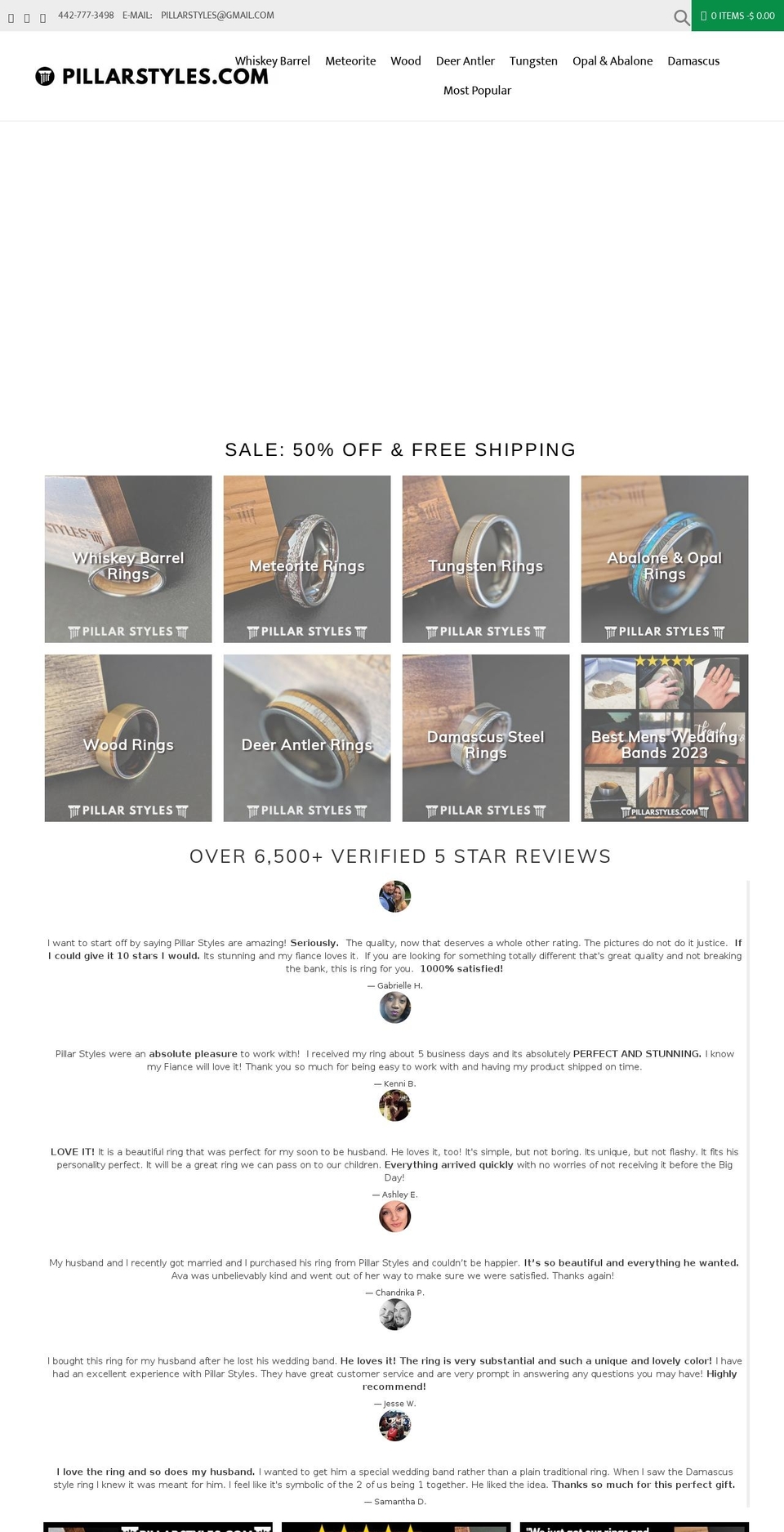 shopify-booster-theme Shopify theme site example pillarstyles.com