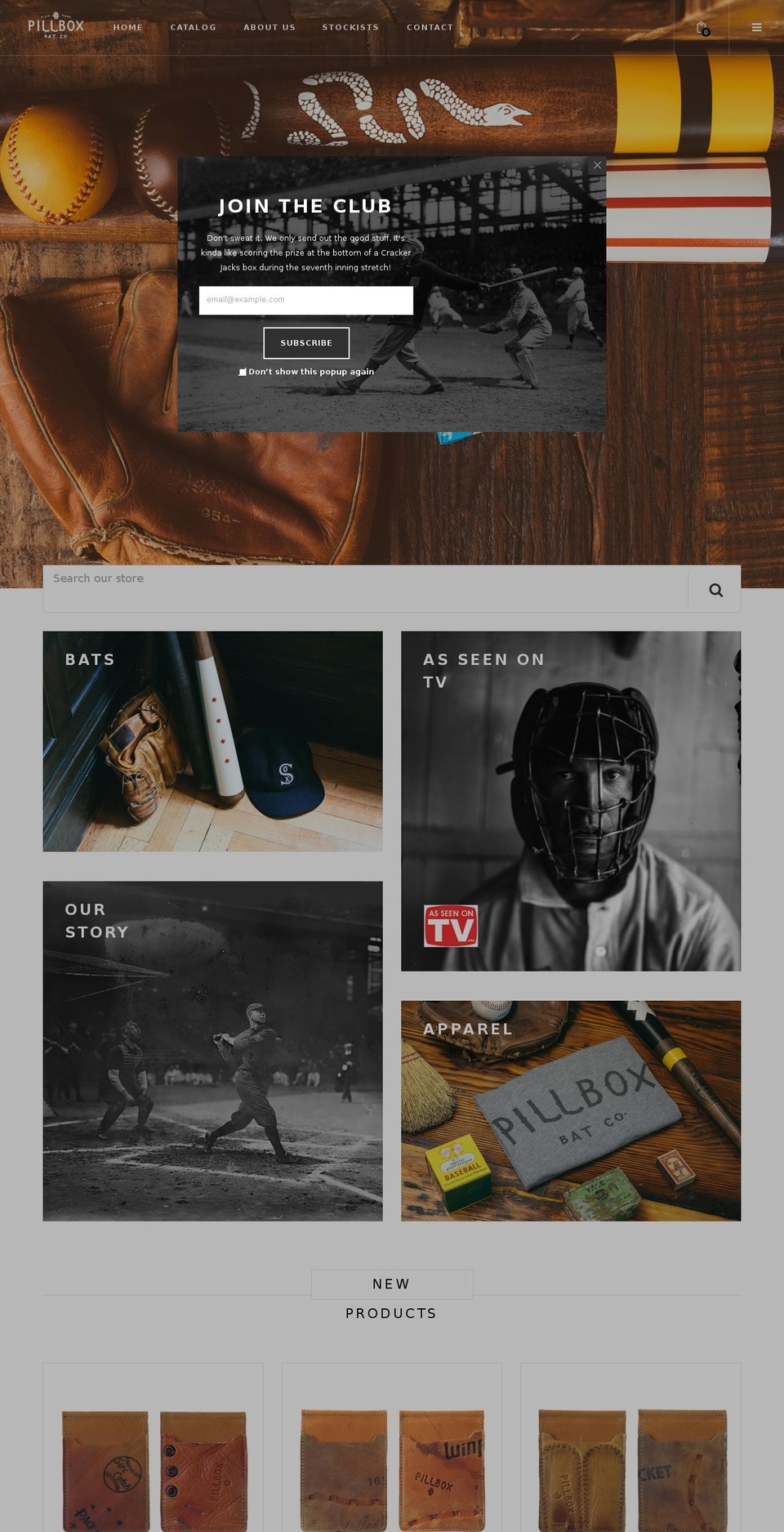 pillboxbatco.com shopify website screenshot