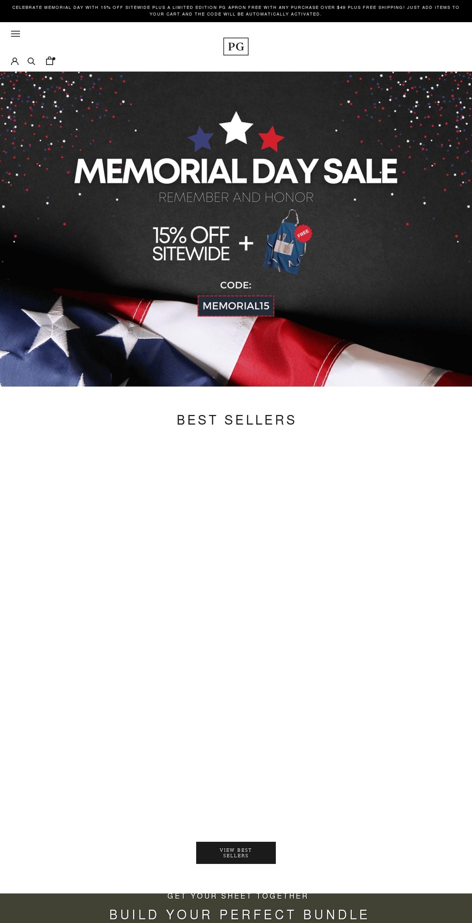 pillowguy.com shopify website screenshot