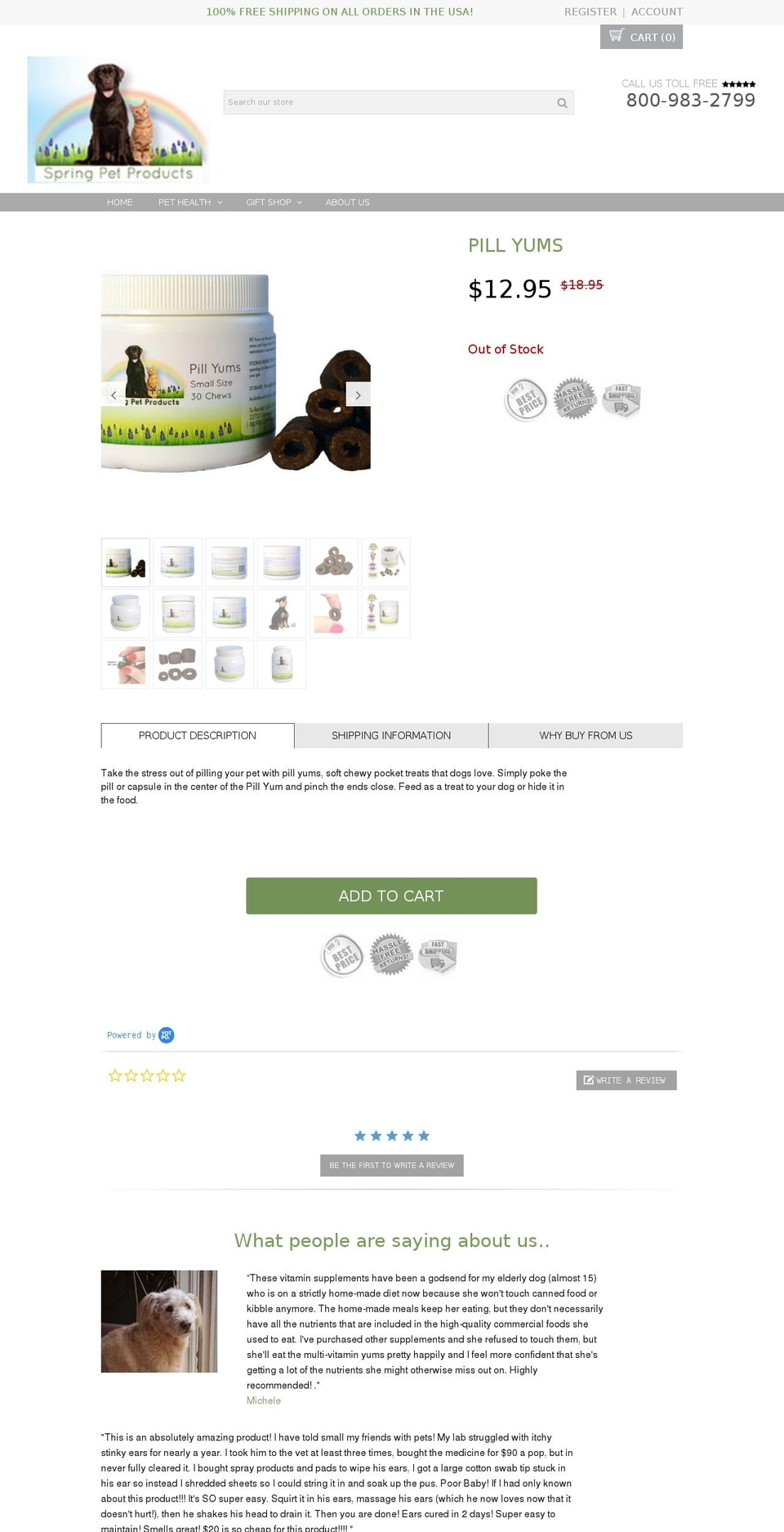 proven-profitable-theme-9-1 Shopify theme site example pillyums.com