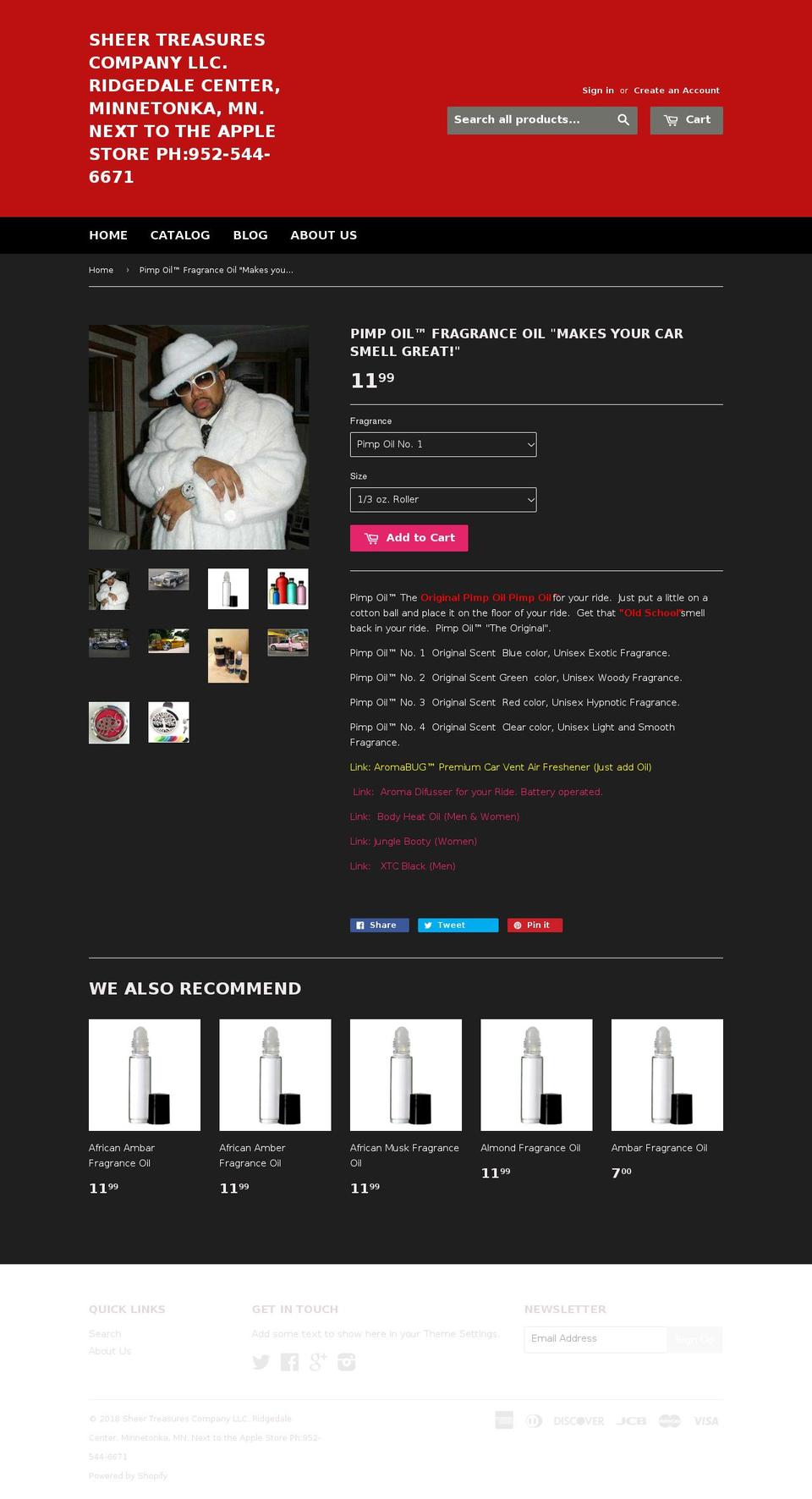 pimpshorts.com — Shopify storefront screenshot