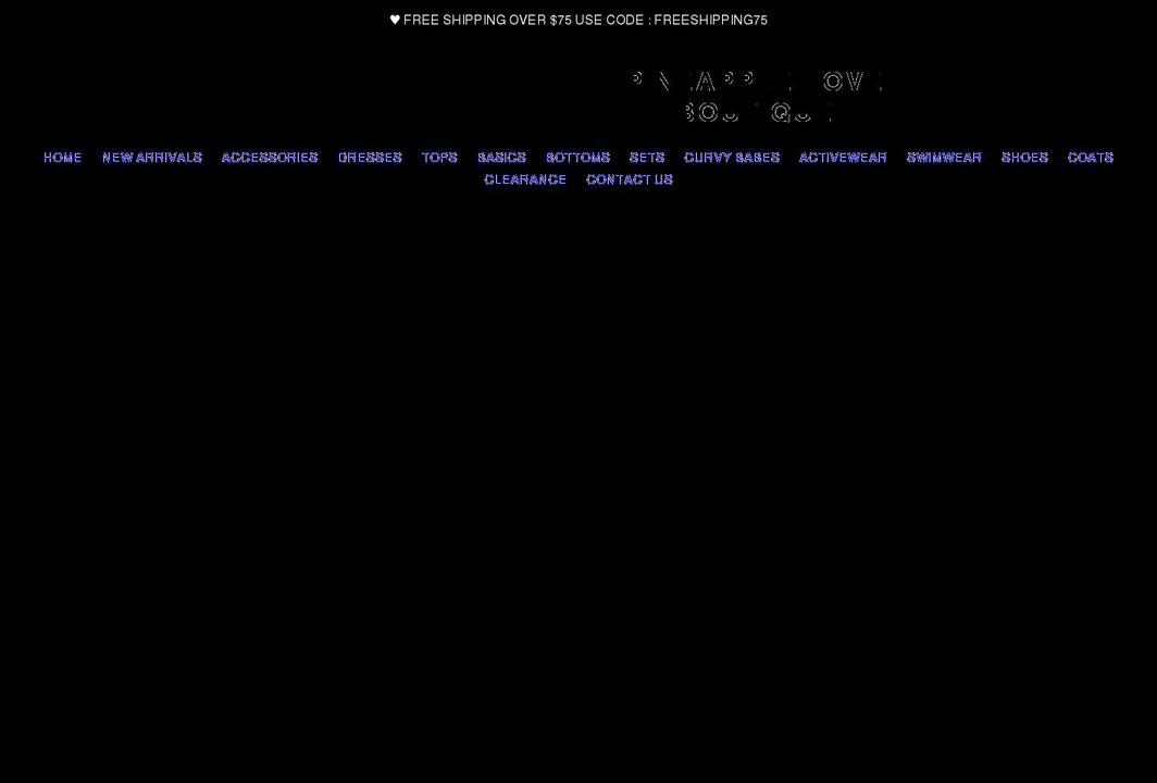 pineappleloveboutique.com shopify website screenshot