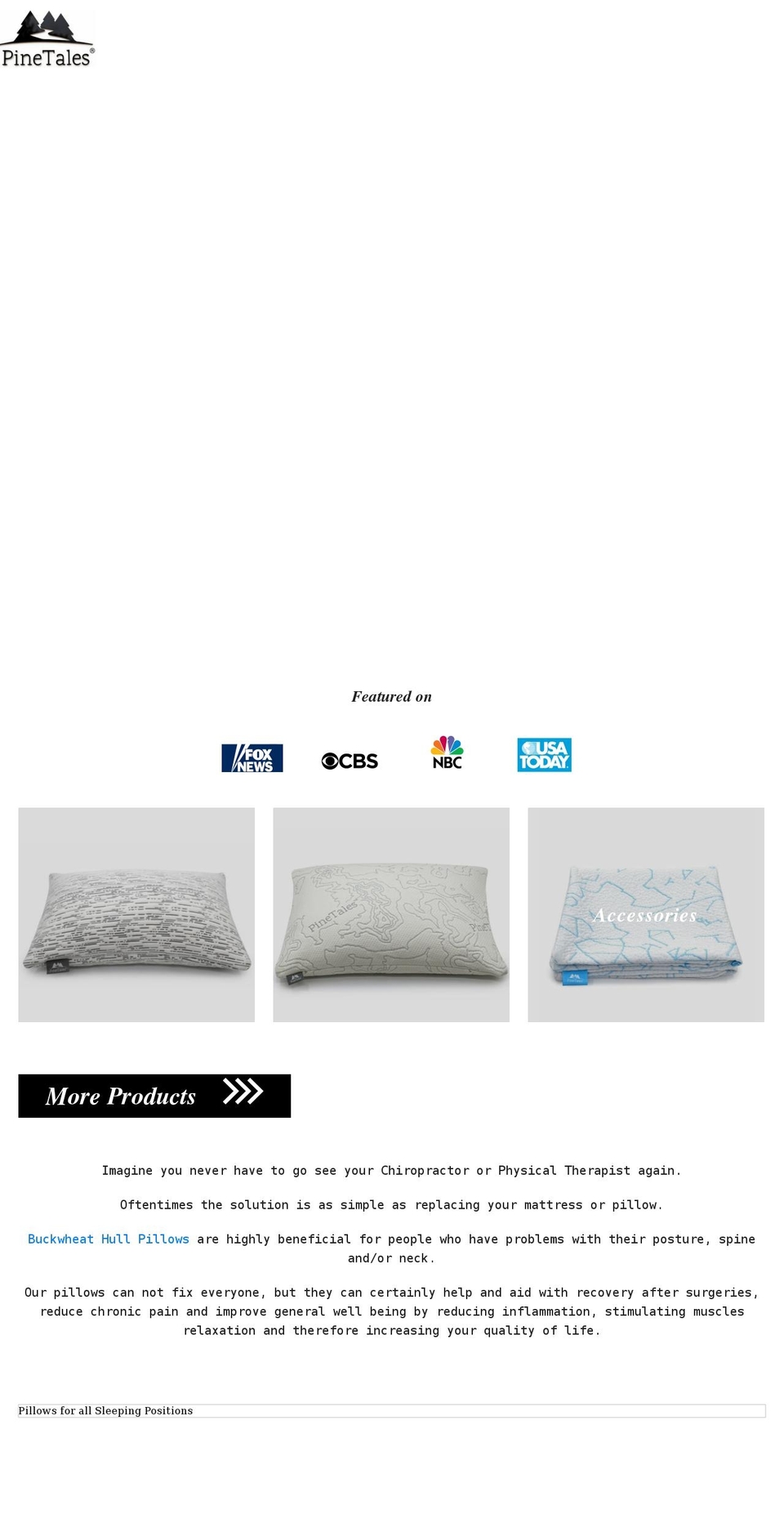 pinetales.com — Shopify storefront screenshot
