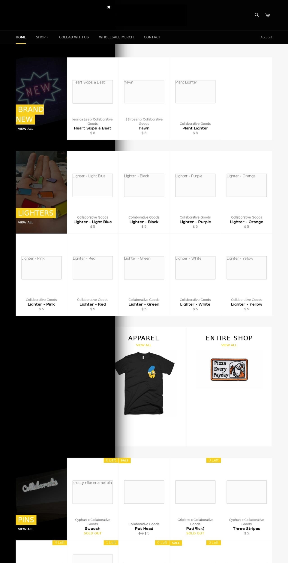 pinexchange.com — Shopify storefront screenshot