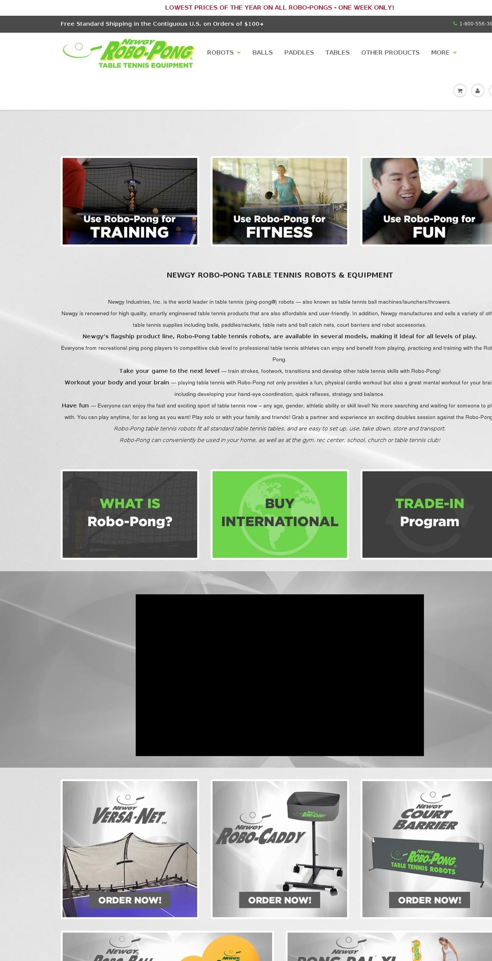ping-pong-robots.com — Shopify storefront screenshot