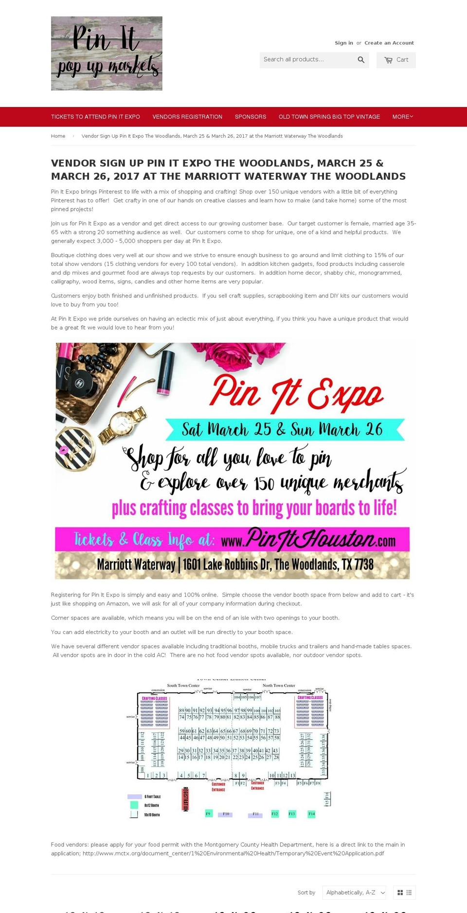 pinithouston.com shopify website screenshot