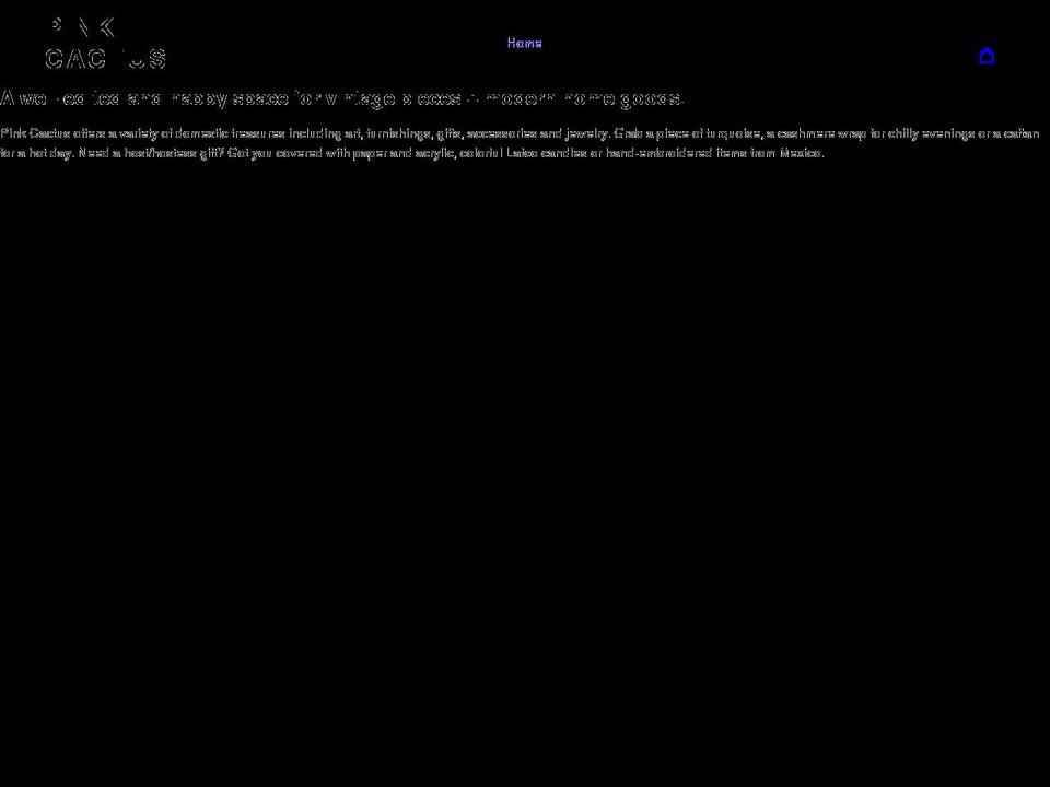pinkcactusps.com shopify website screenshot