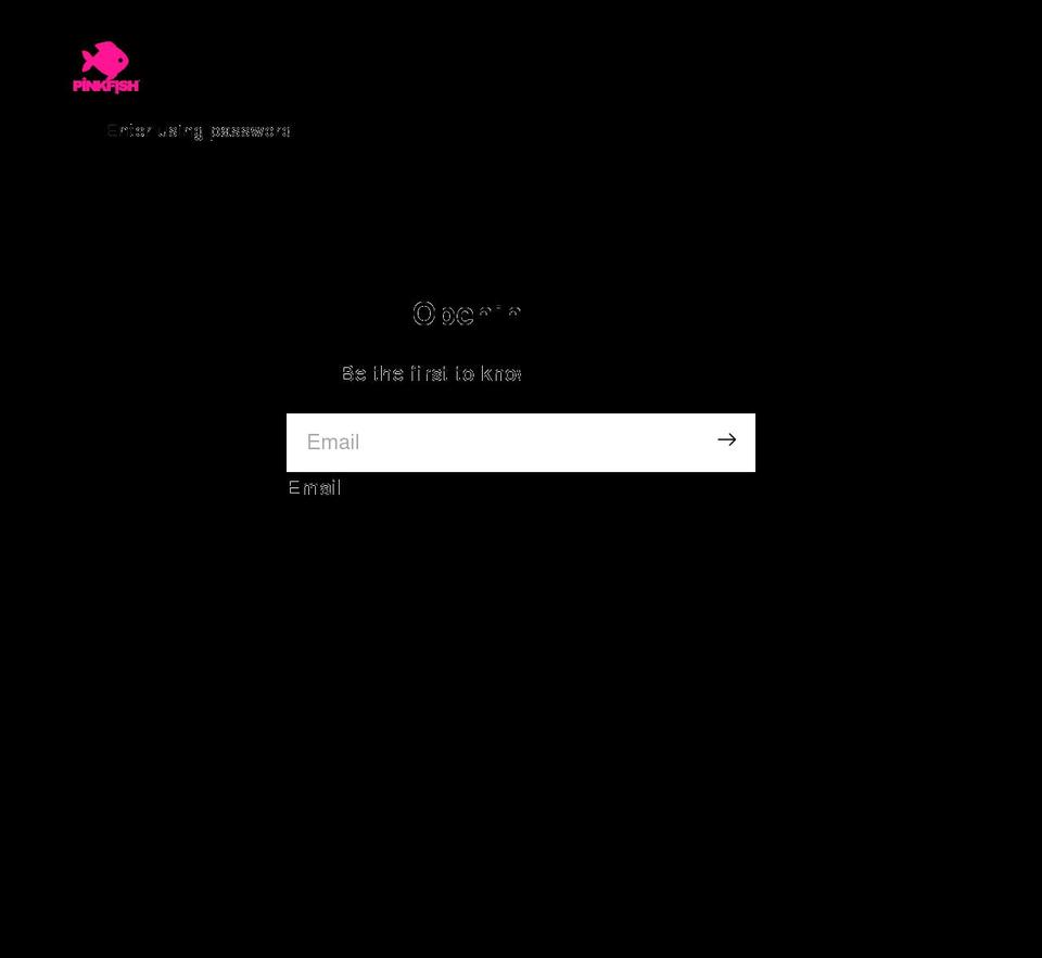 pinkfish.club shopify website screenshot