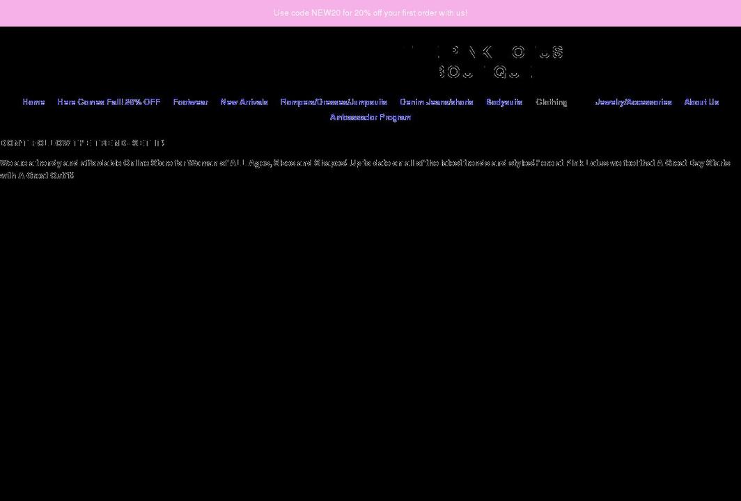 pinklotusfshn.com shopify website screenshot