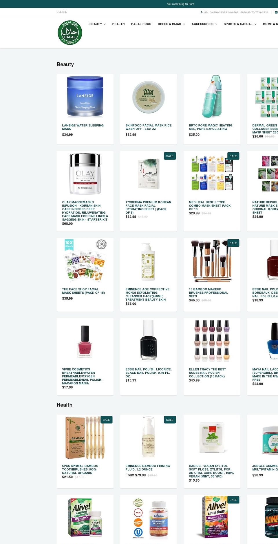 pinkpera.com — Shopify storefront screenshot