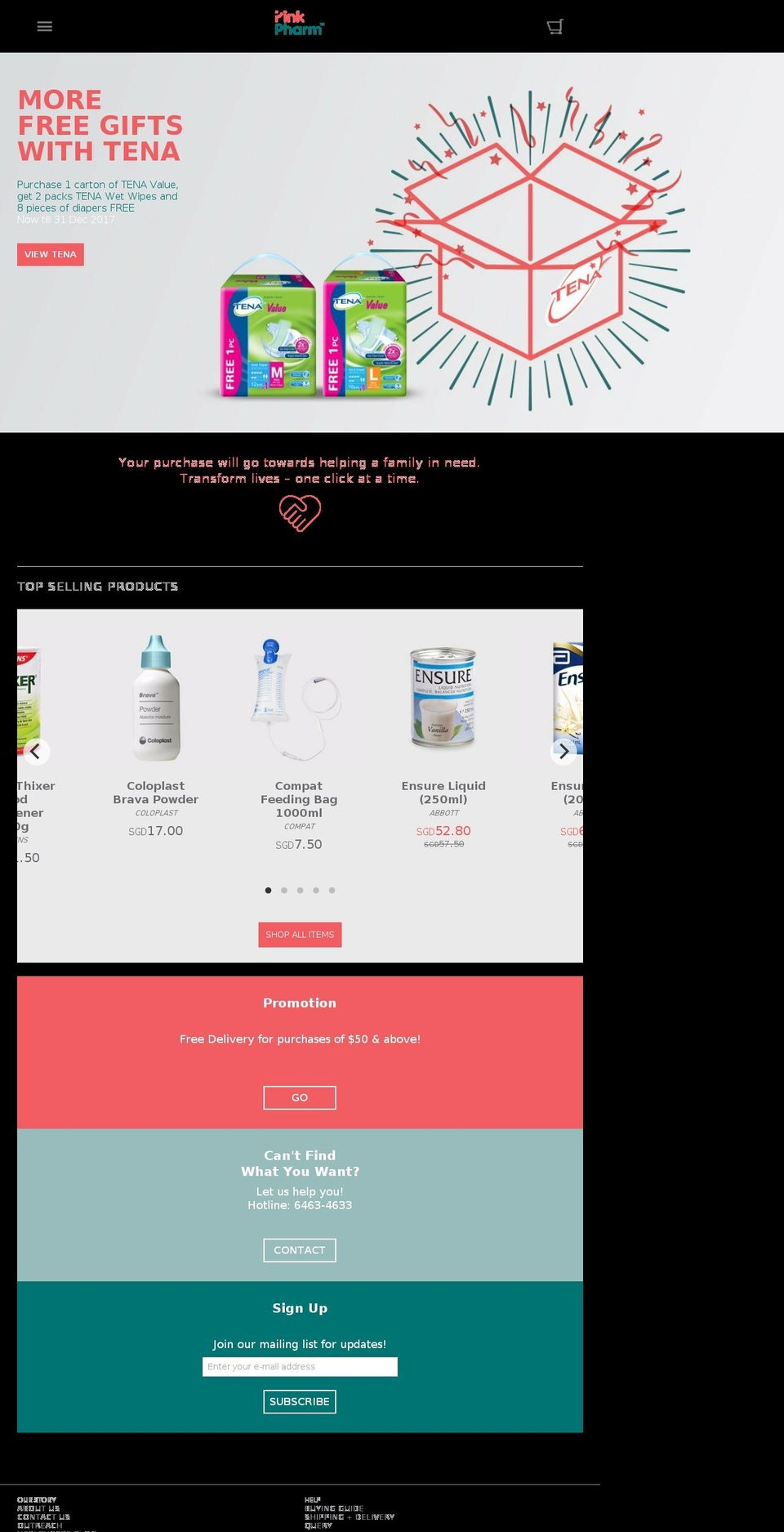 Superstore-v.. Shopify theme site example pinkpharm.com