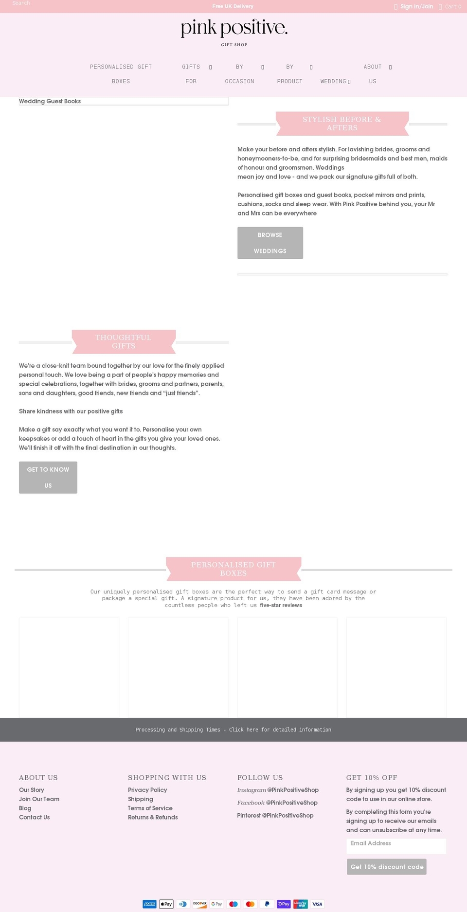 Aktif Sayfa  Nisan Shopify theme site example pinkpositiveshop.com