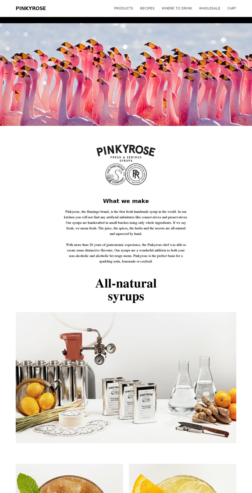 pinkyrose.nl shopify website screenshot