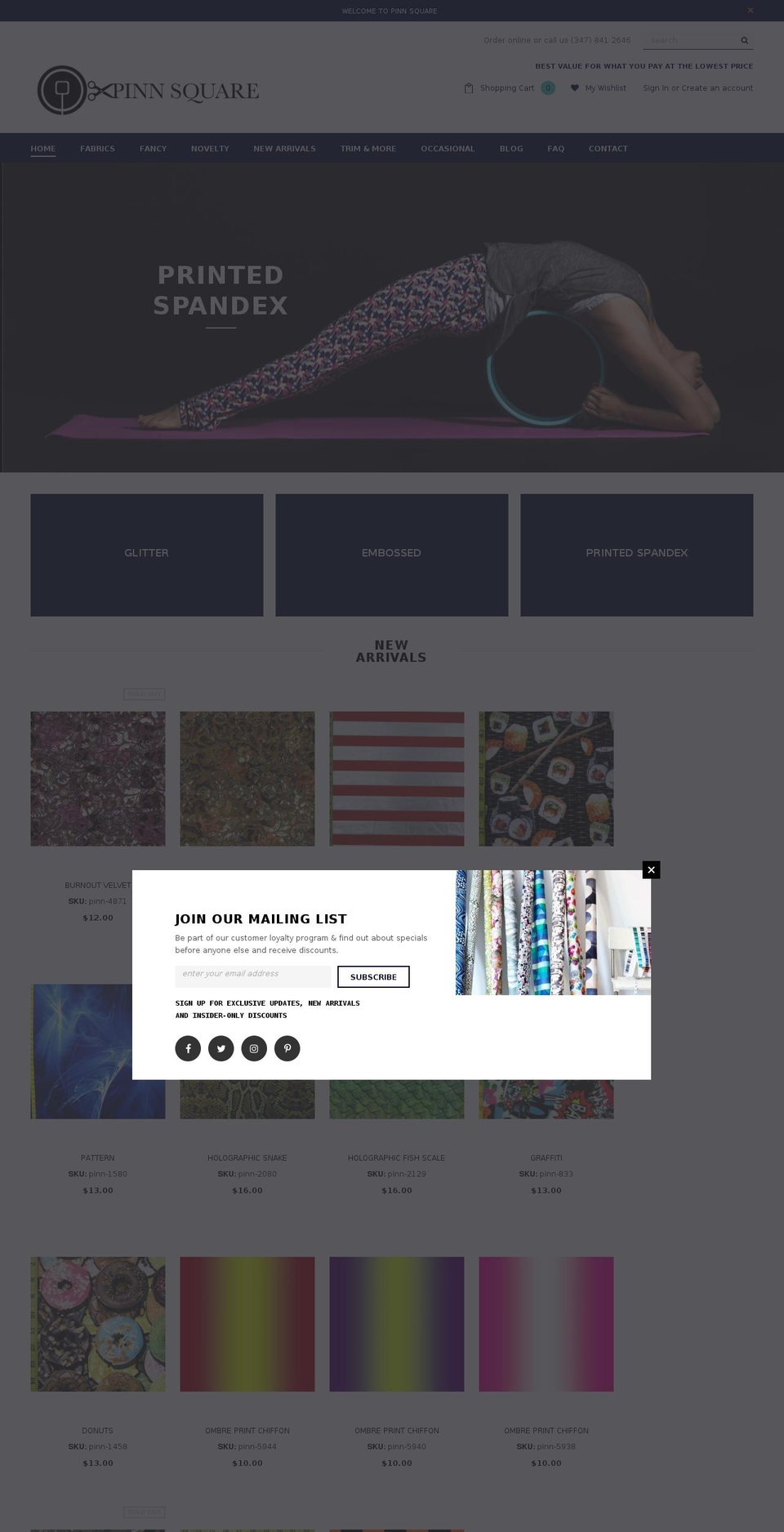 pinnsquare.com — top Shopify store