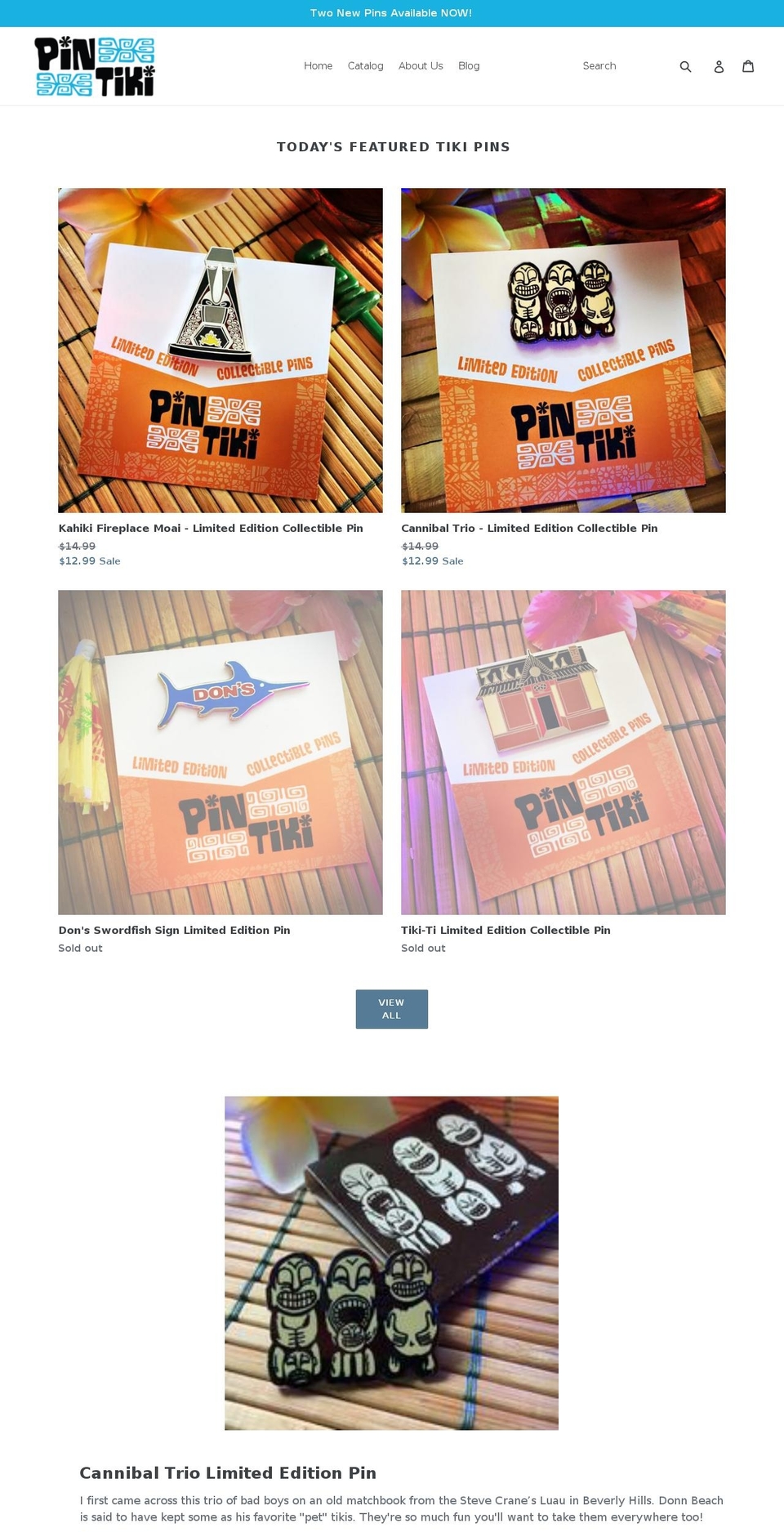 pintiki.com shopify website screenshot