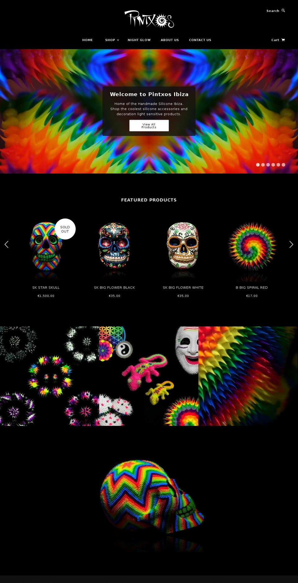 pintxosibizashop.com shopify website screenshot