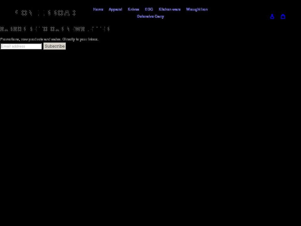 pioneerroad.com.au shopify website screenshot