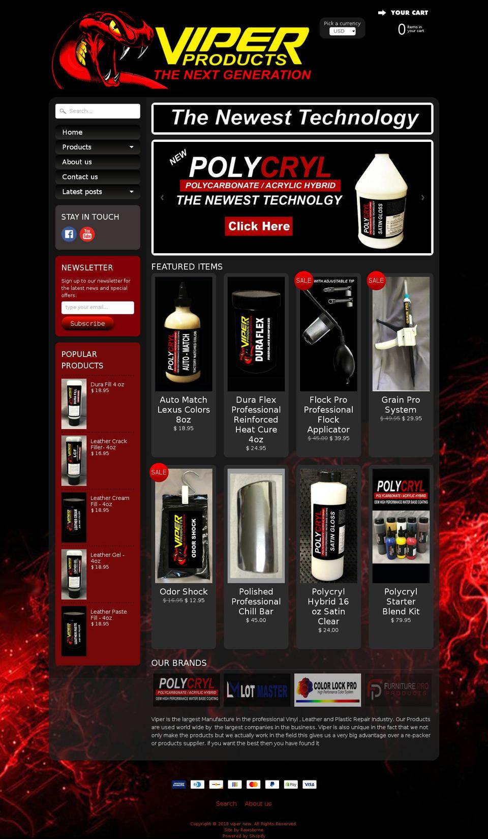 piontekenterprises.com — Shopify storefront screenshot