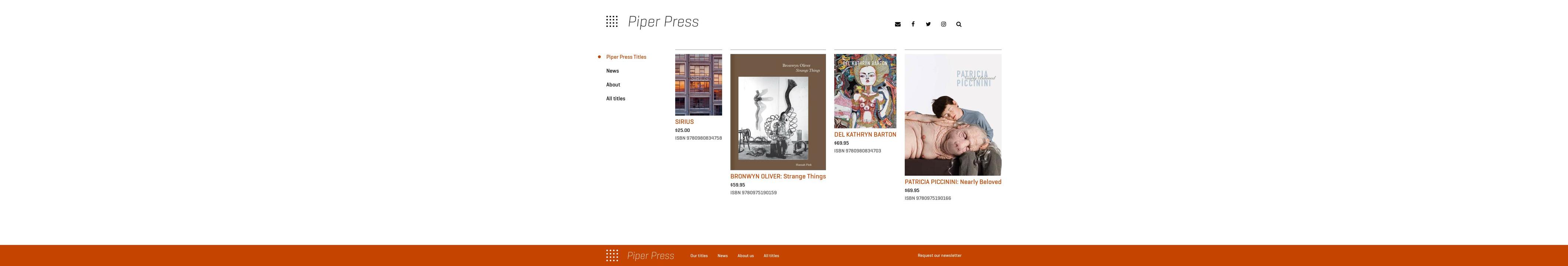 piperpress.com.au shopify website screenshot