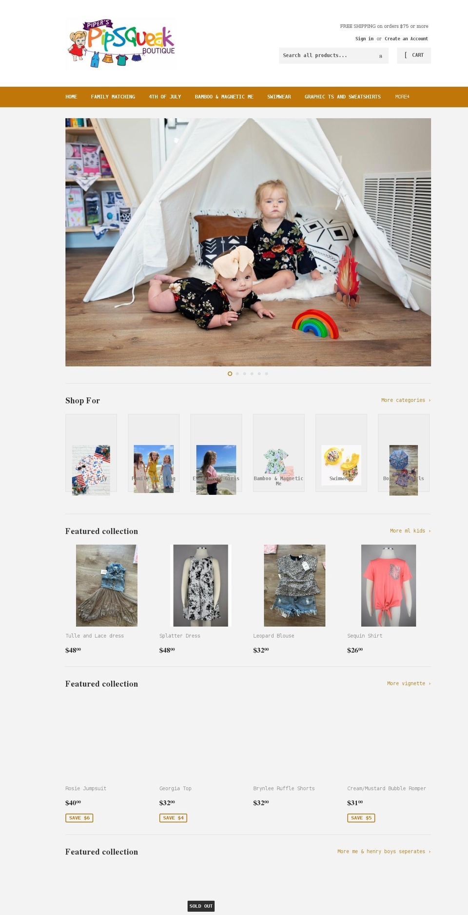 piperspipsqueakboutique.com shopify website screenshot