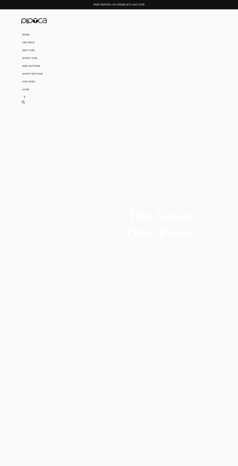 pipocabrazil.com shopify website screenshot