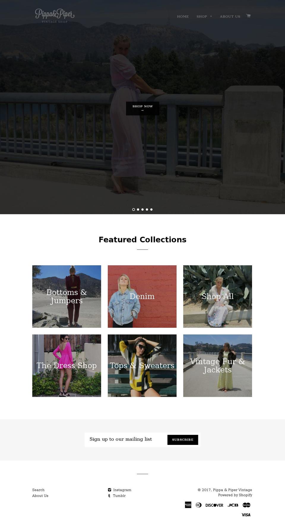pippaandpiper.com shopify website screenshot