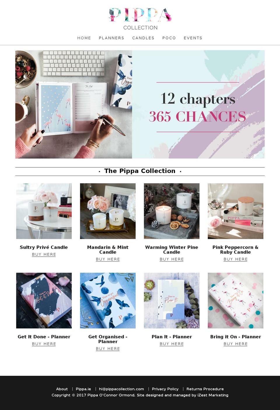 pippacollection.com — Shopify storefront screenshot