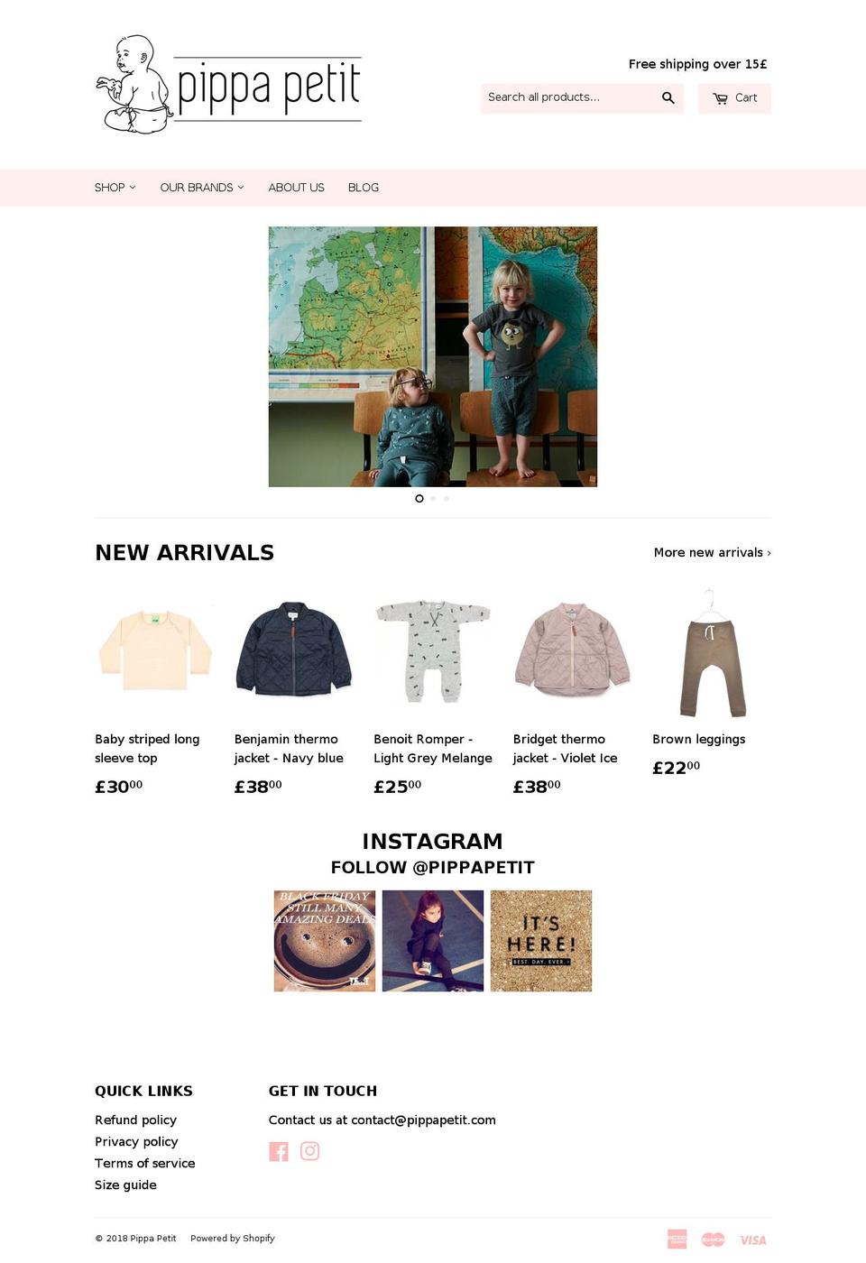 pippapetit.com shopify website screenshot
