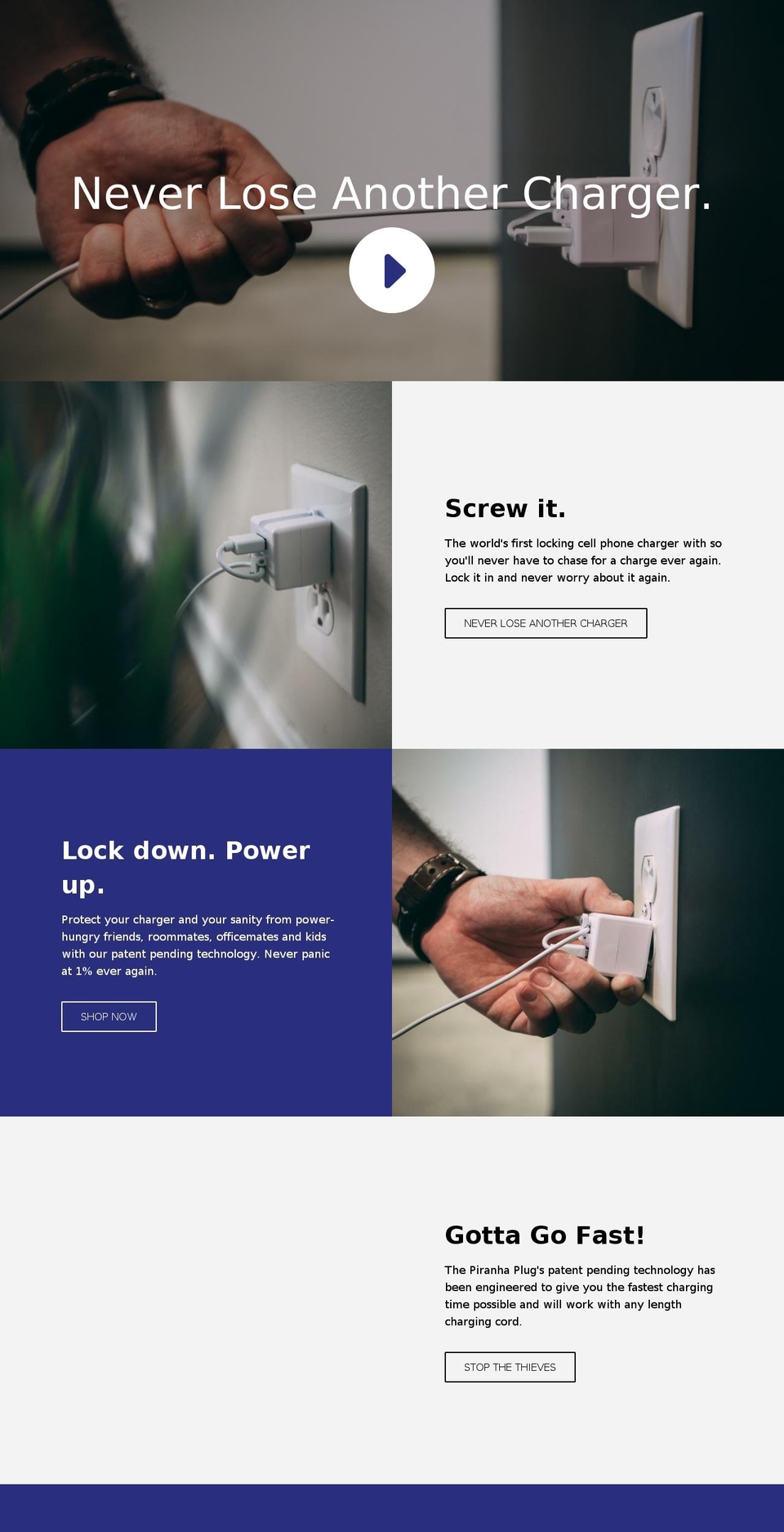piranhaplug.com shopify website screenshot