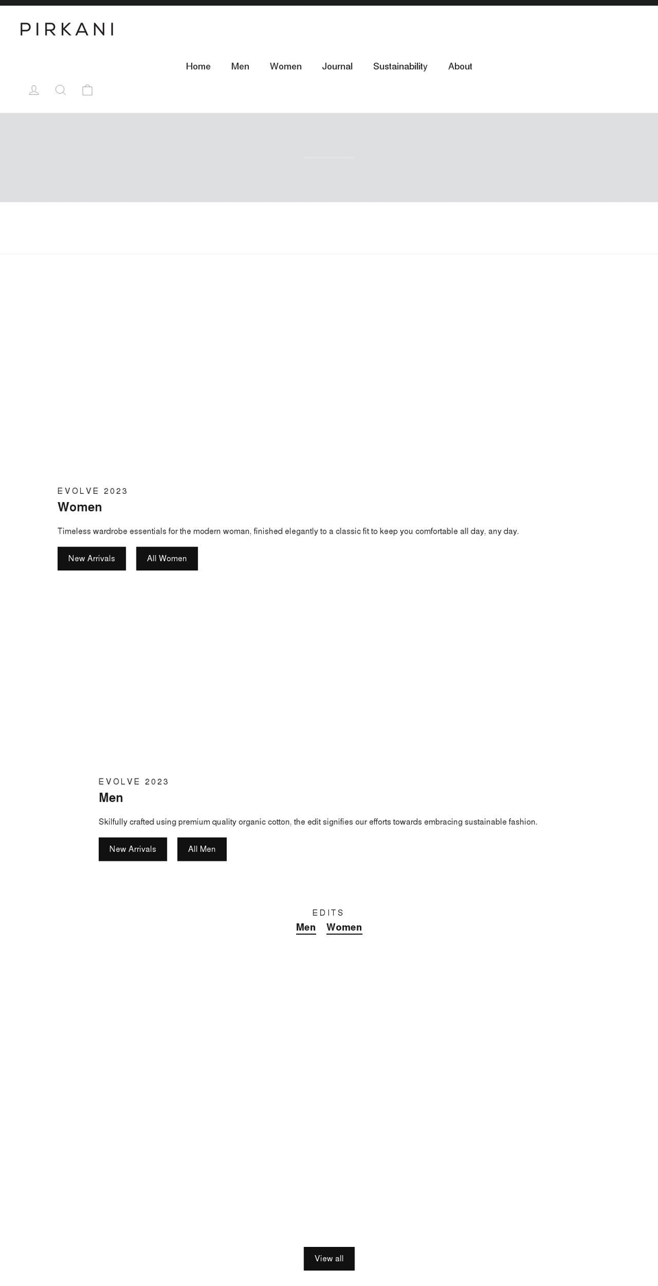 pirkani.eco shopify website screenshot