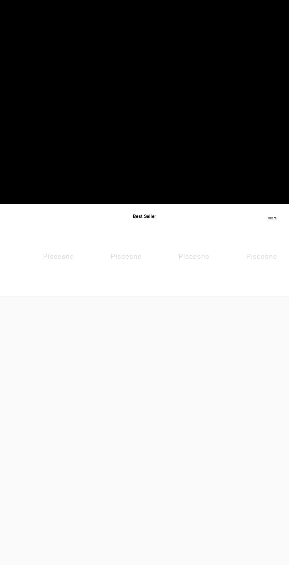 piscesnet.com shopify website screenshot
