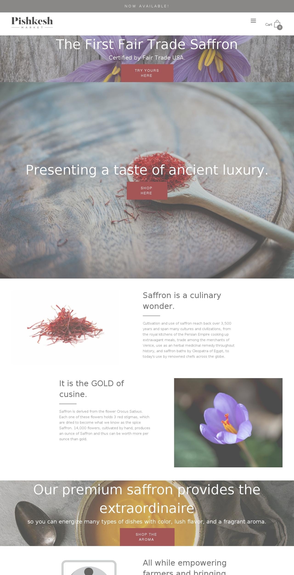 pishkeshmarket.com shopify website screenshot