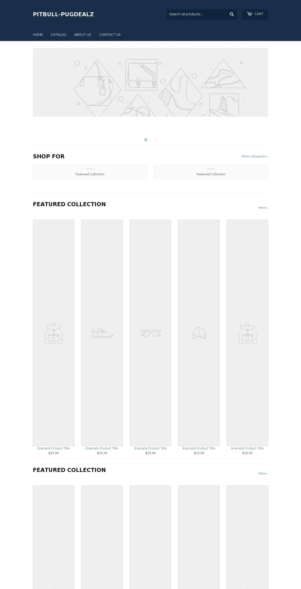 pitbull-pugdealz.com — Shopify storefront screenshot