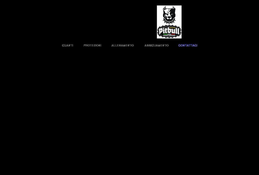 pitbullsport.it shopify website screenshot