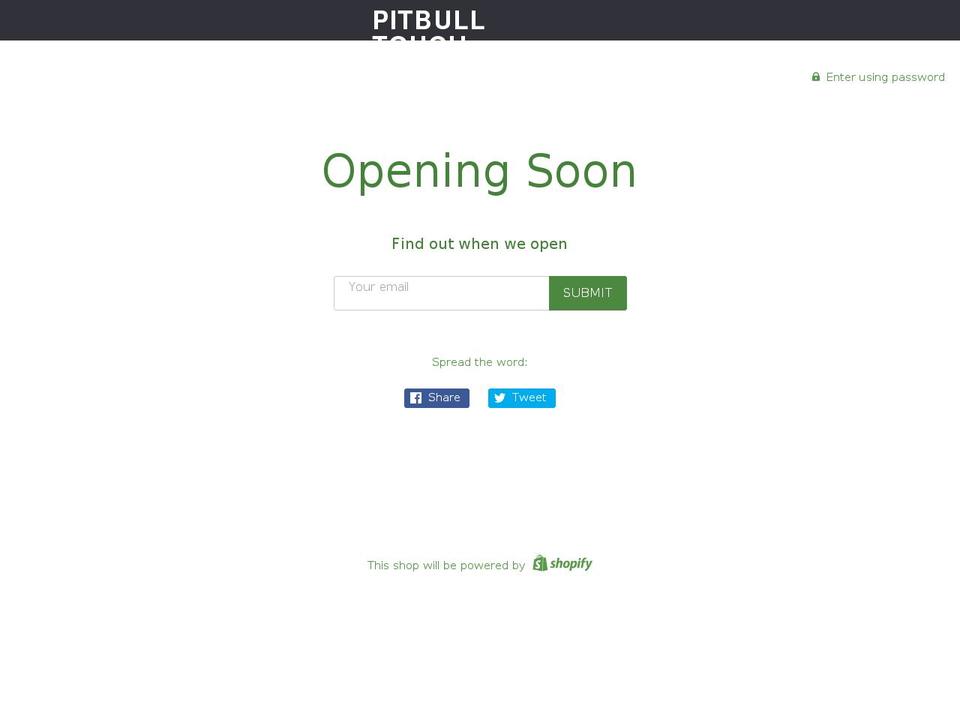 pitbulltough.com shopify website screenshot