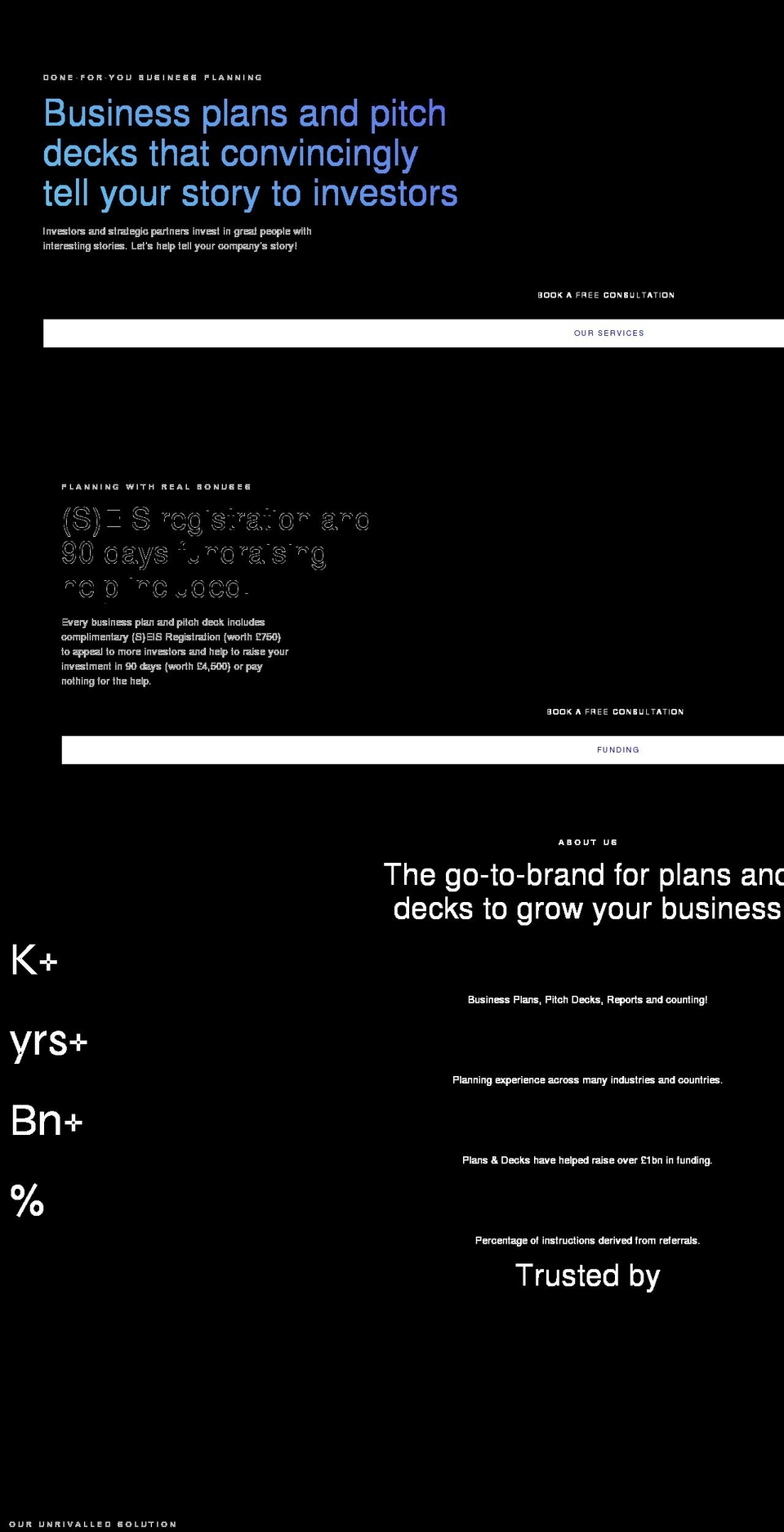 pitchplan.com shopify website screenshot
