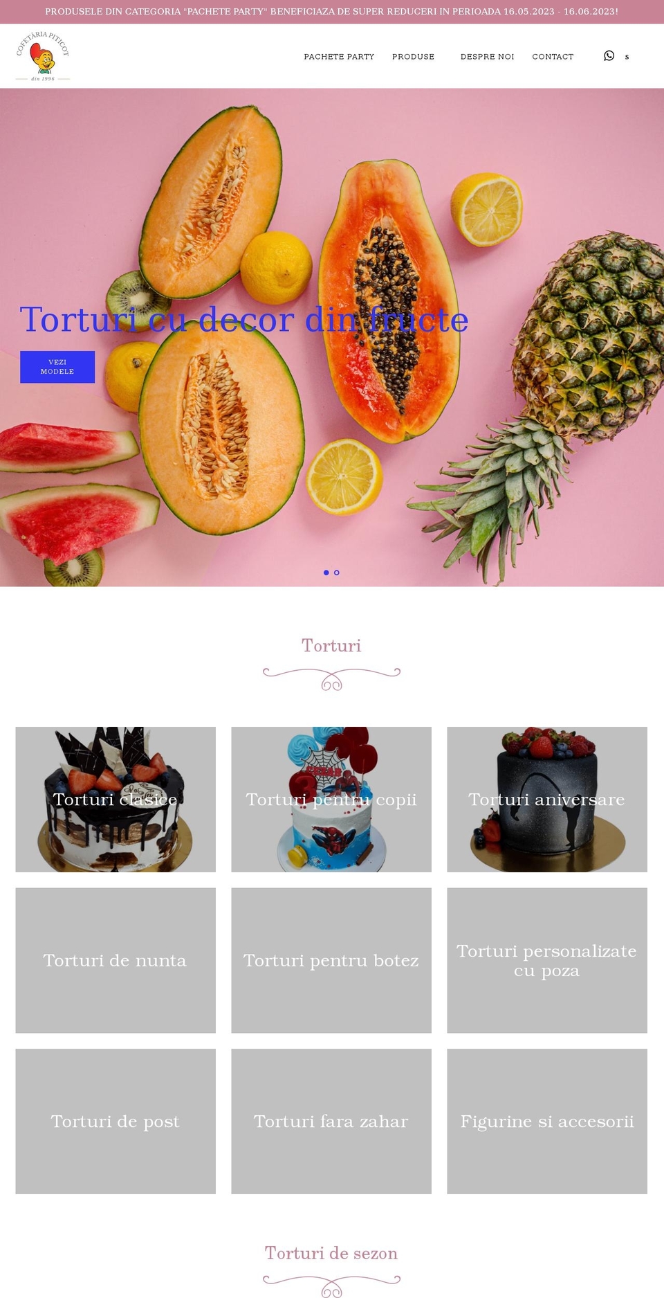 piticot.ro shopify website screenshot