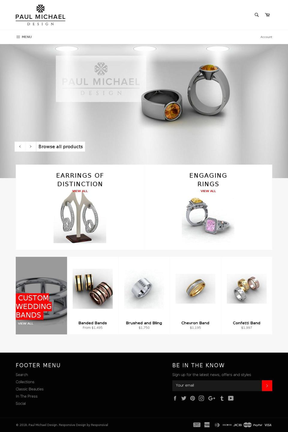 pittsburgh.jewelry shopify website screenshot