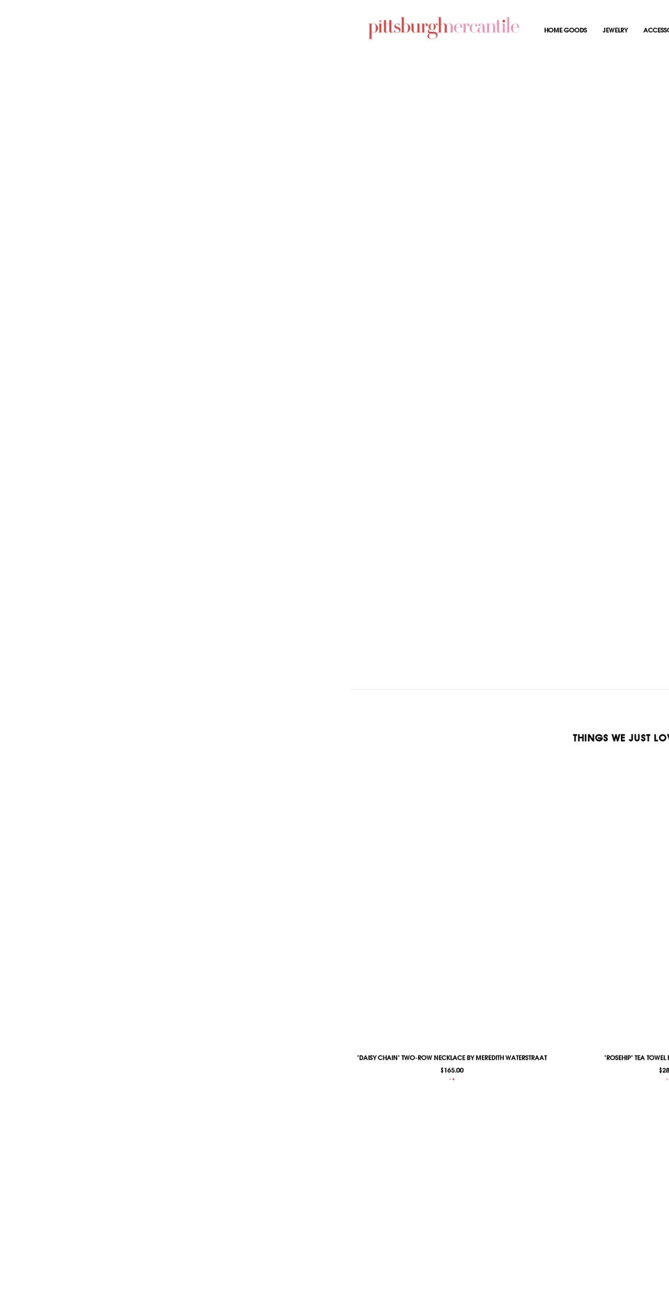 pittsburghmercantile.com — Shopify storefront screenshot