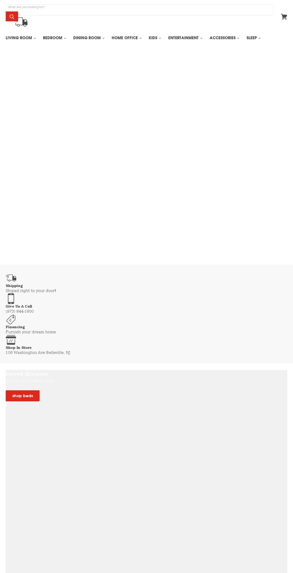 pitusafurniture.net shopify website screenshot