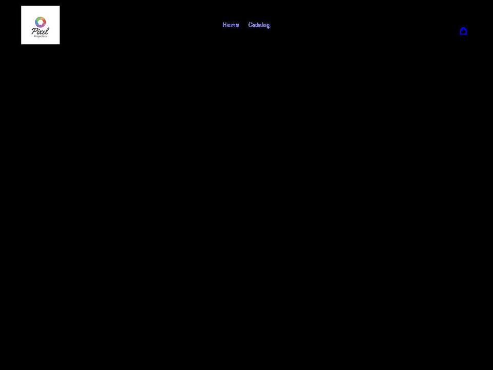 pixelprojectors.com shopify website screenshot