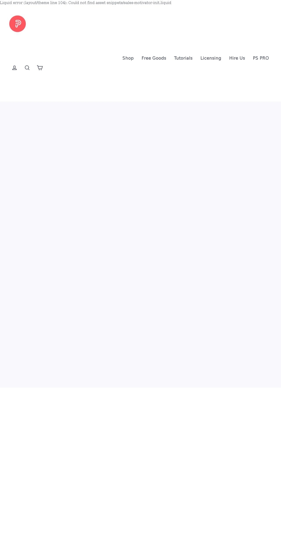 pixelsurplus.com shopify website screenshot