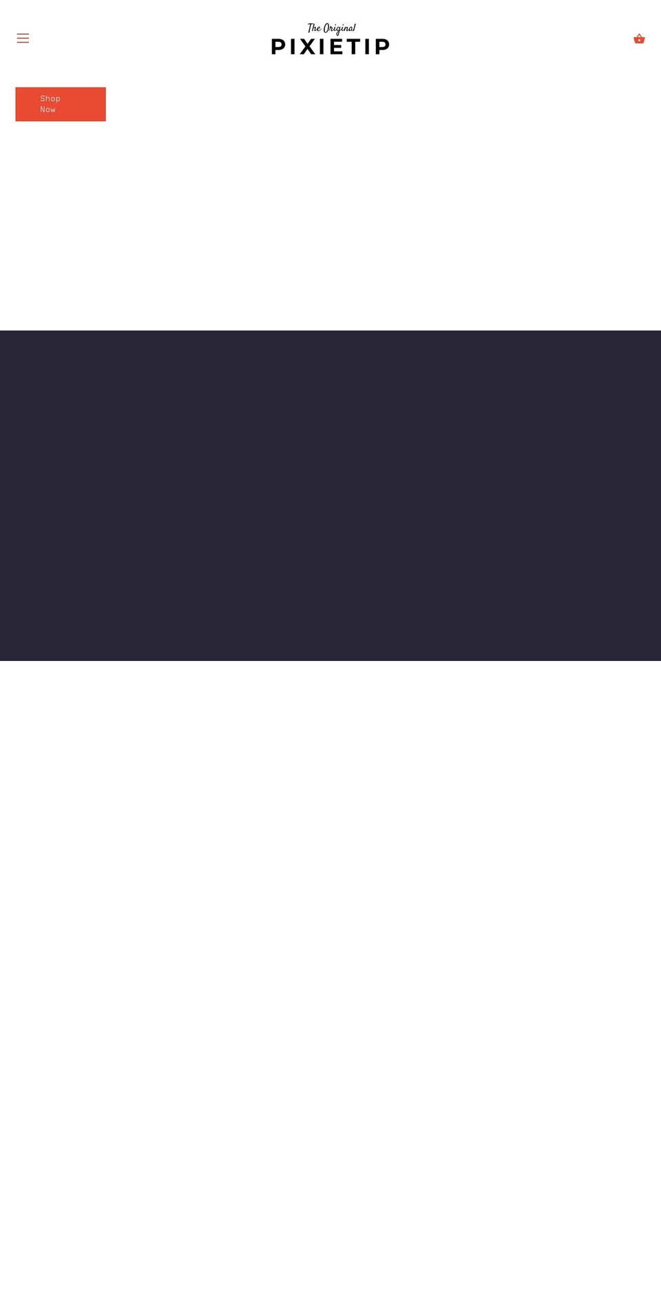 pixietip.com shopify website screenshot