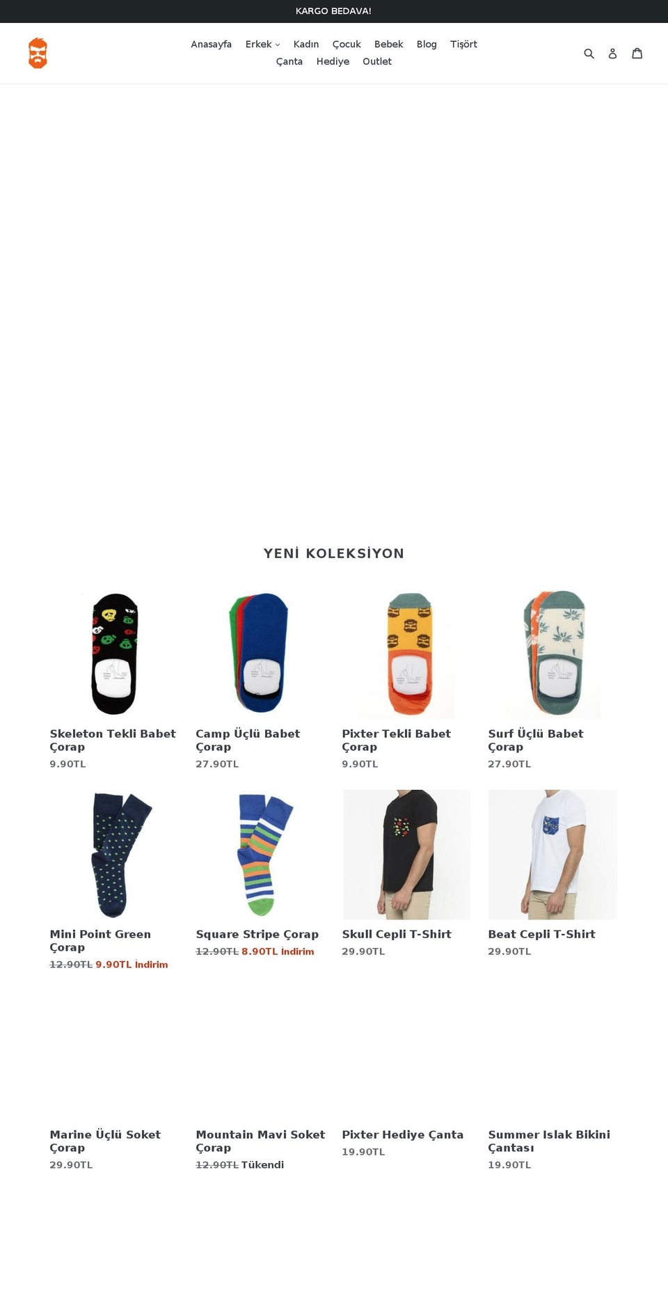 pixterandbro.com shopify website screenshot